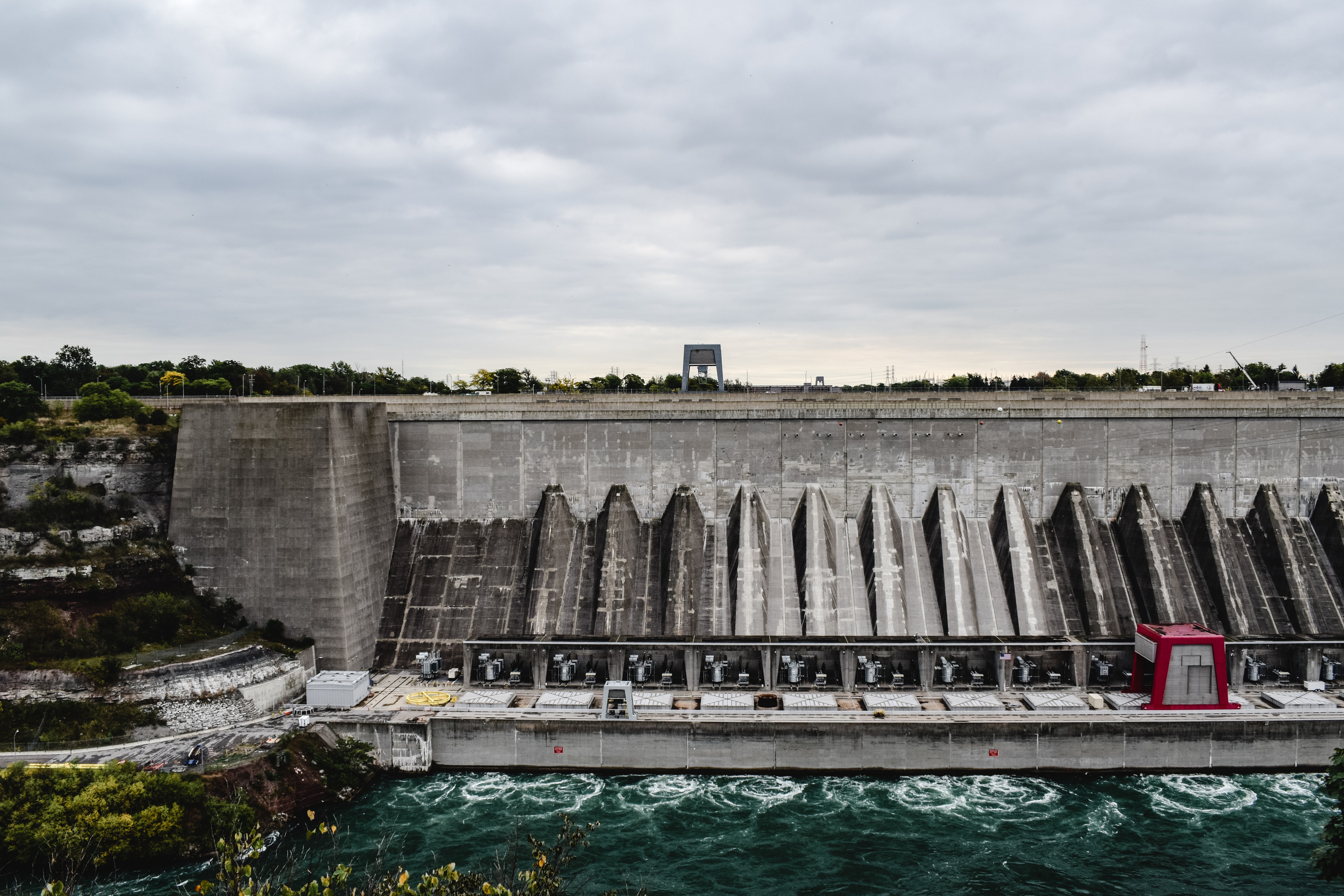 a hydroelectric dam
