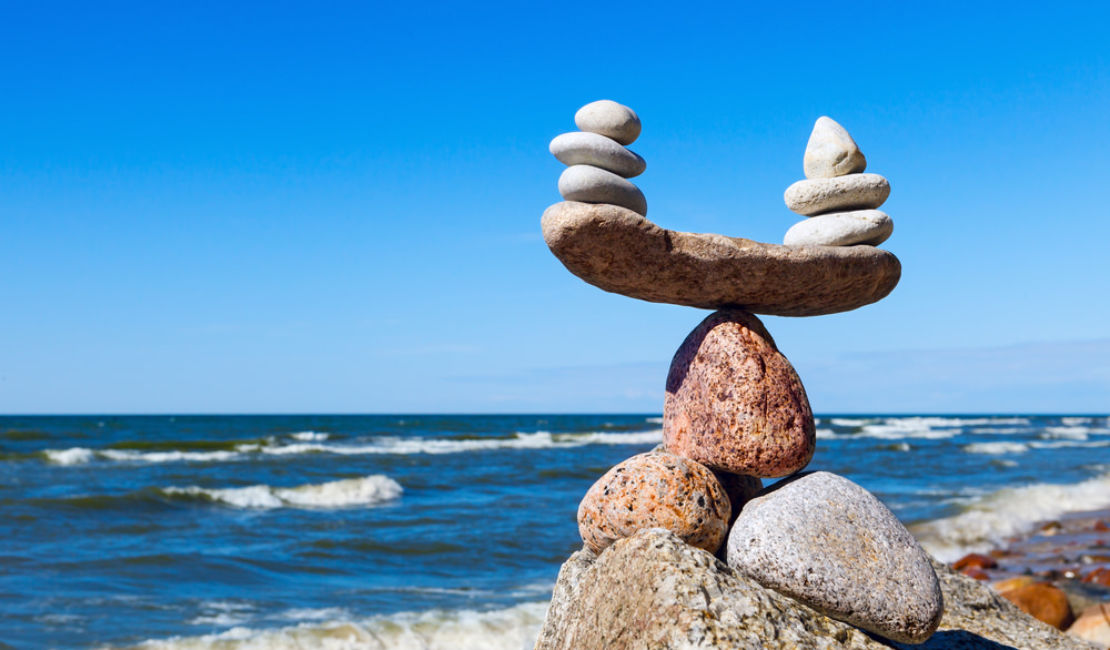 a stable rock tower