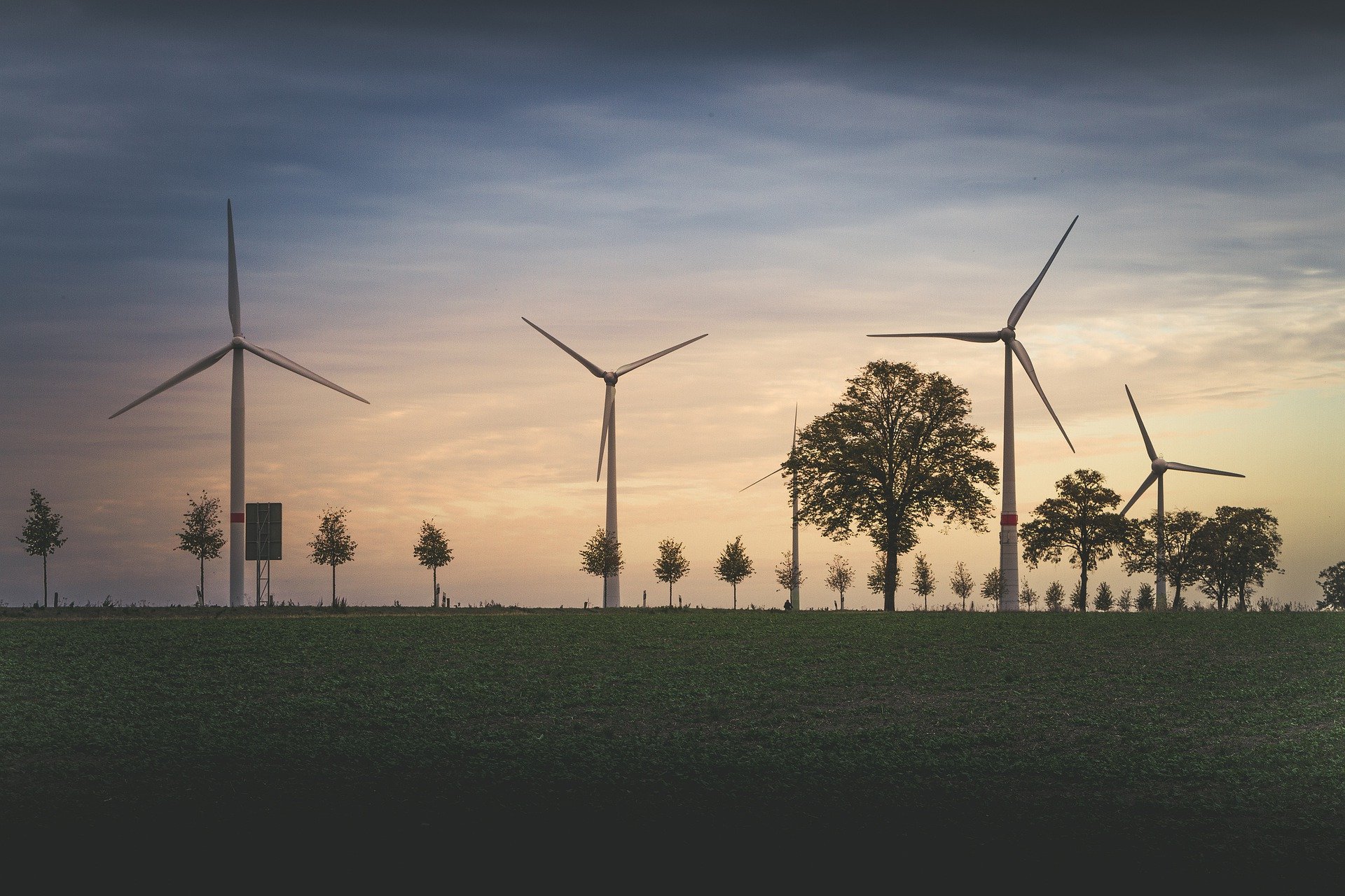 wind turbines
