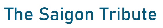 the saigon tribute banner
