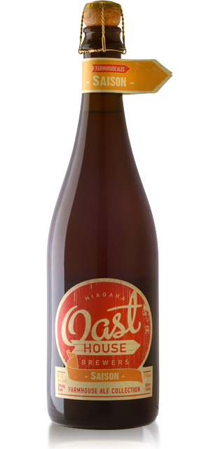 a bottle of Saison beer