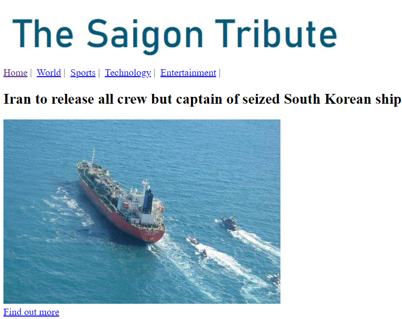 news site